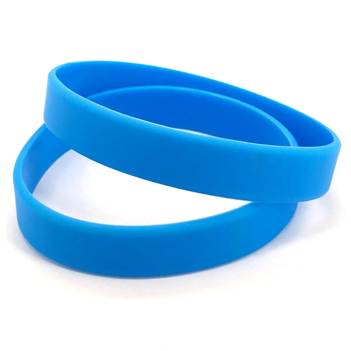 1/2" Adult Debossed Silicone Bracelet 1