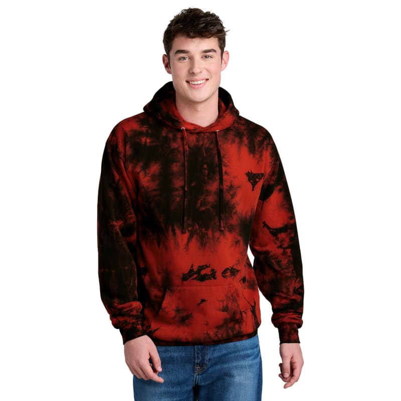 Port & Company Crystal Tie-Dye Pullover Hoodie 14