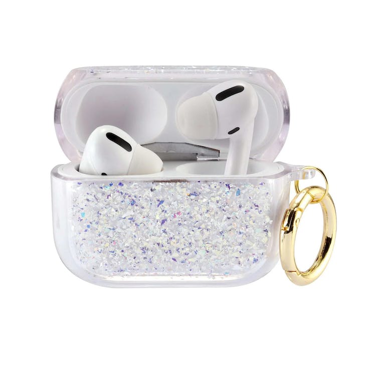 AirPods Pro Cases - Silver Glitter 1