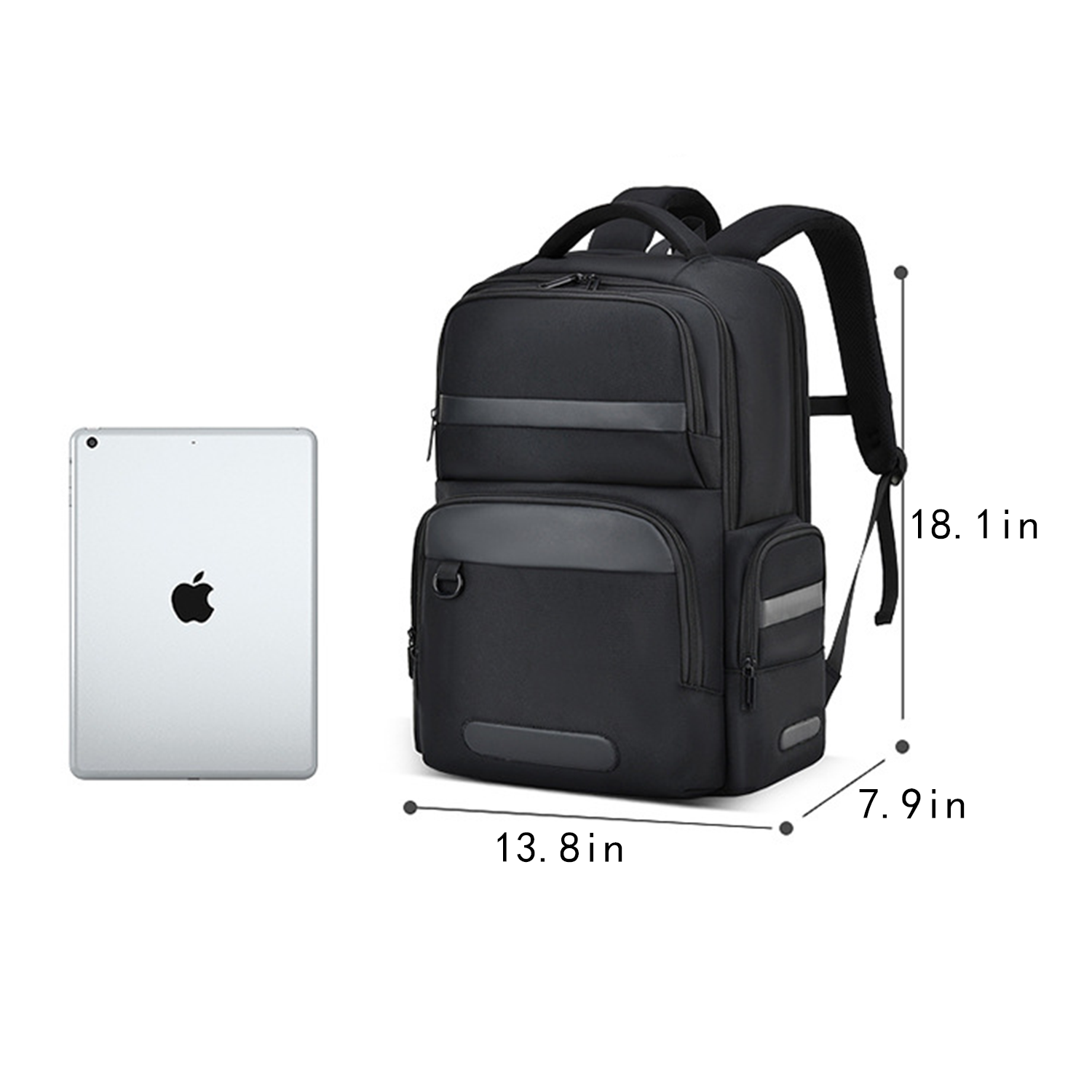Waterproof Oxford 15.6 Laptop Backpack 3