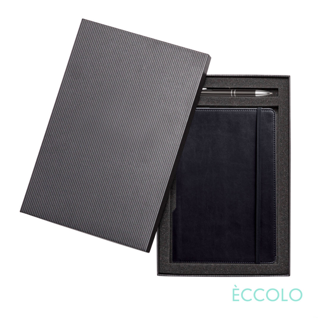 Eccolo® Tempo Journal/Clicker Pen Gift Set - (M) 12