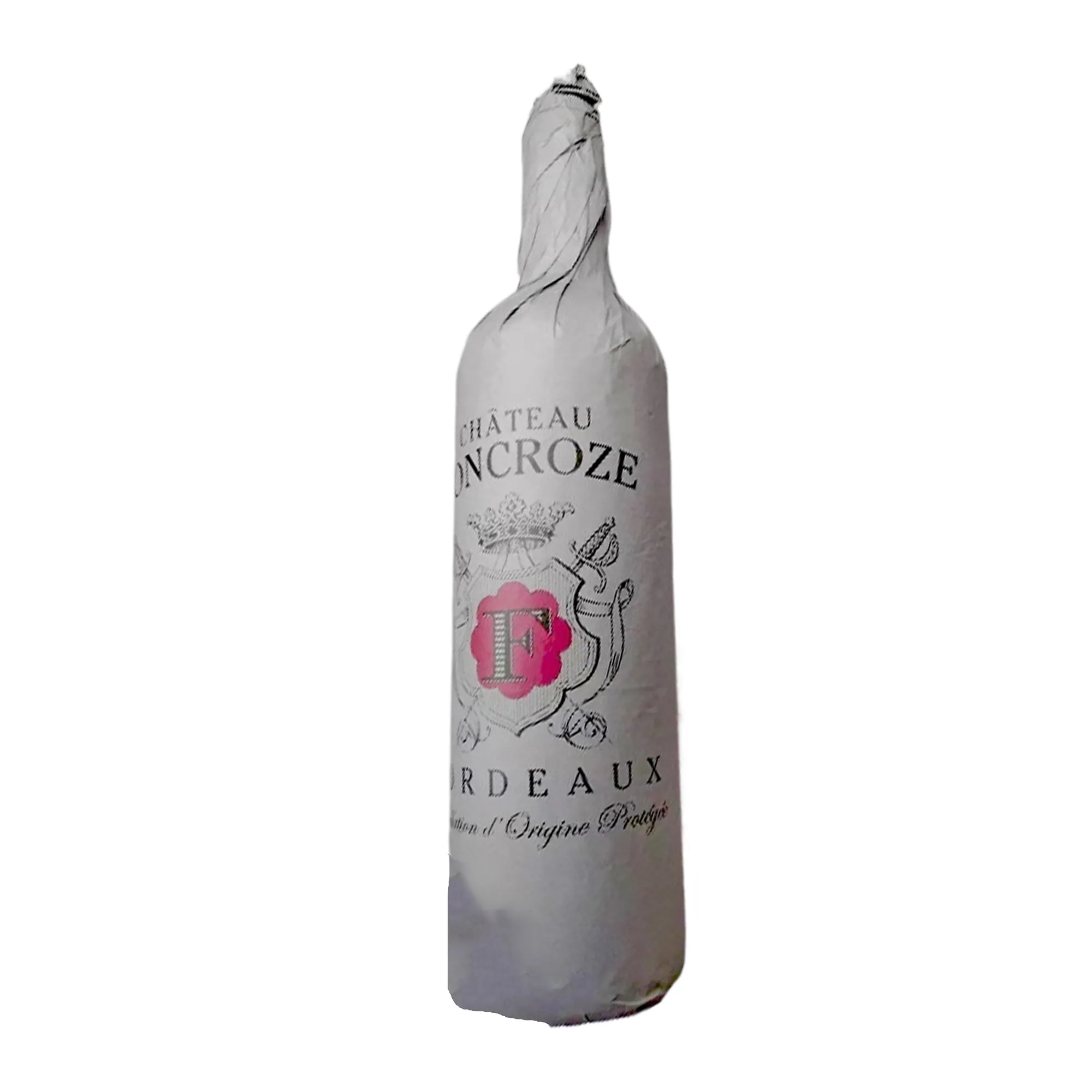 18"x24" Custom Logo Wine Floral Kraft Paper Wrap MOQ 100PCS 3