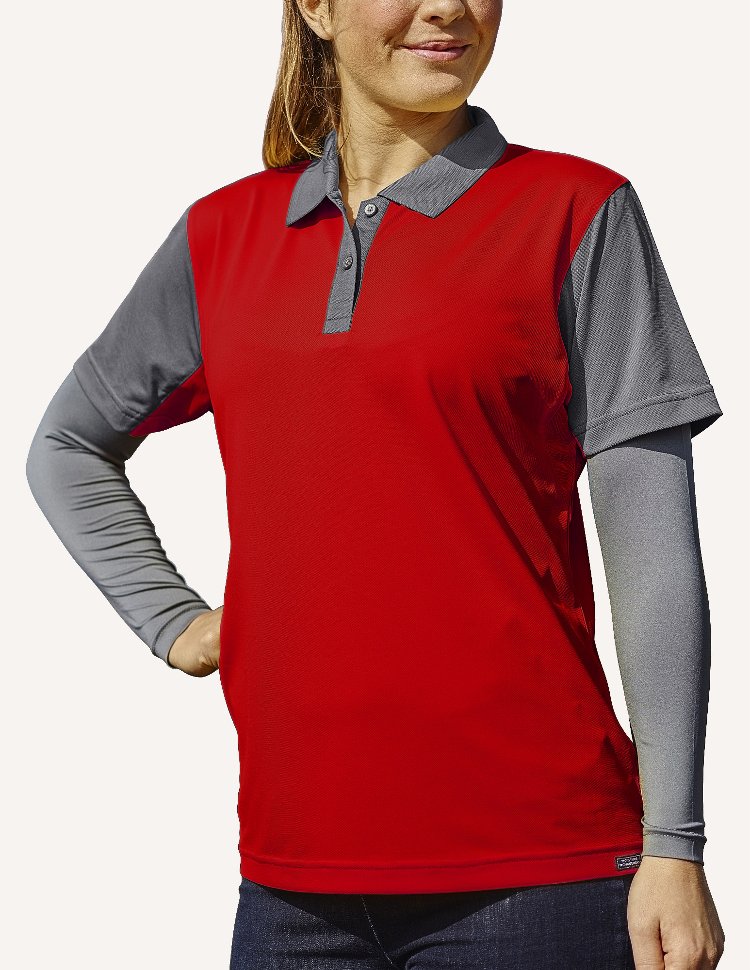 Ladies' Corvette Hybrid Cooler Polo Shirt 3