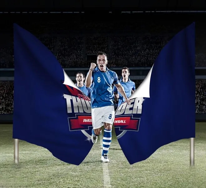Break Away Banner - 1 x 1 5