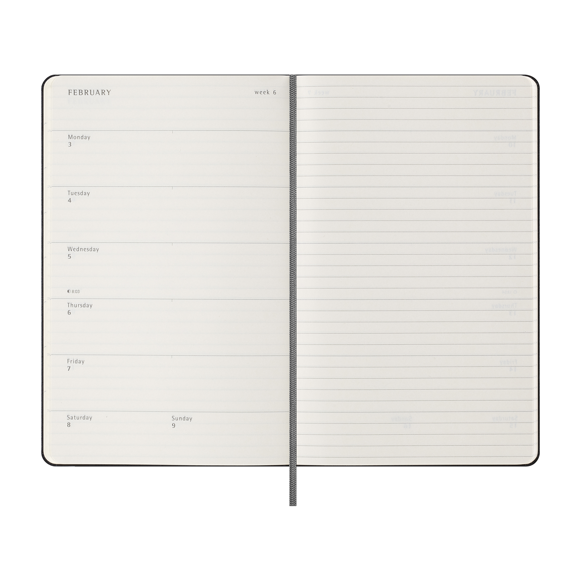 Hard Cover Large 18 Month Weekly 2024-2025 Planner