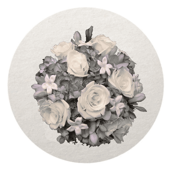 3.5" Round Pulpboard Coaster 4
