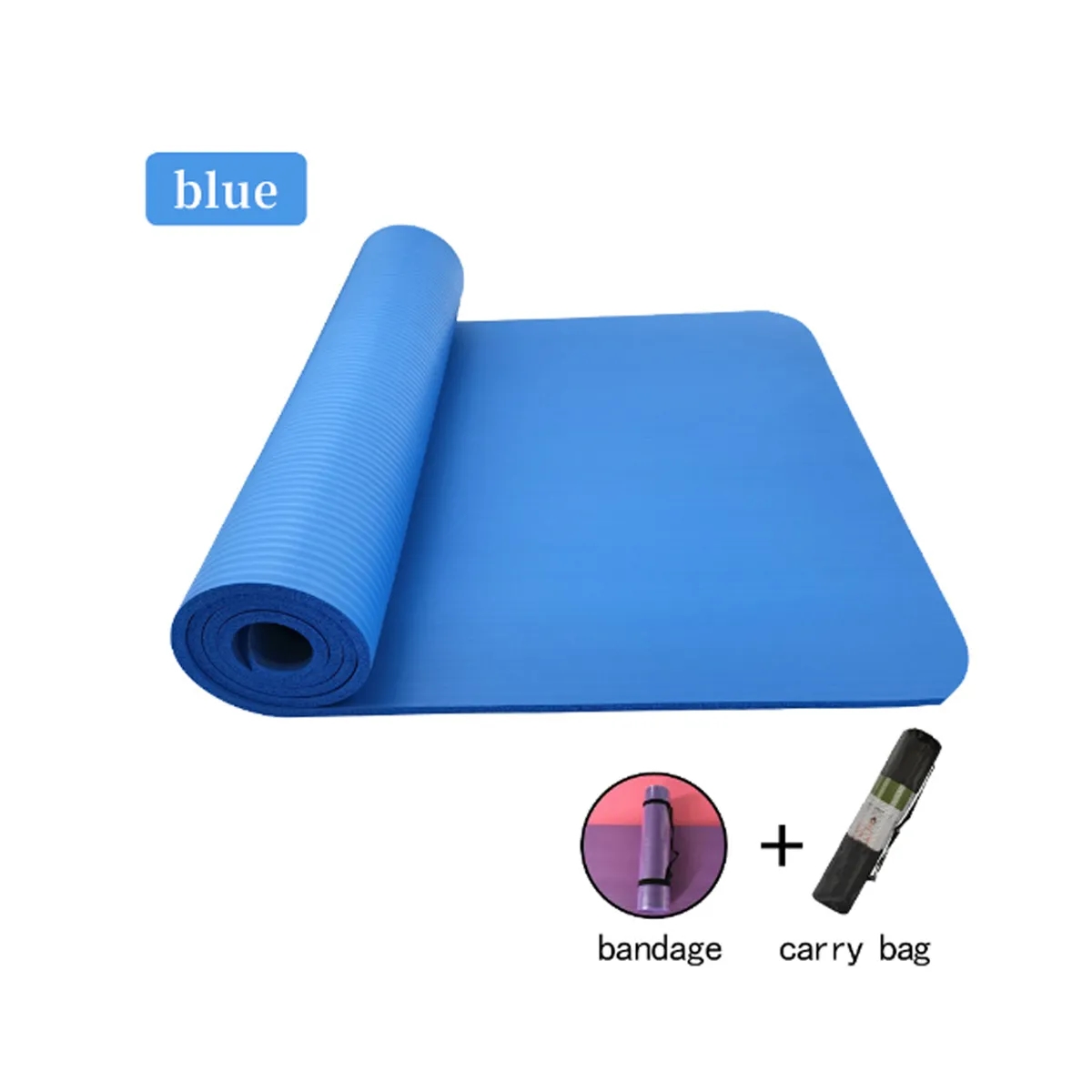 Yoga Mat Non Slip Environmentally Friendly Fitness Exercise 5