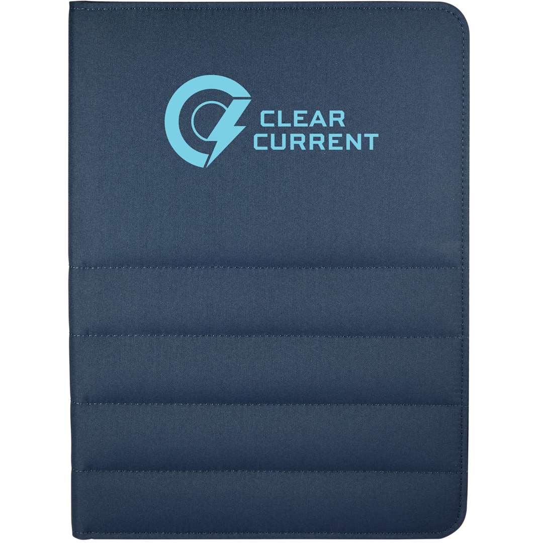 Puffer  Zippered Padfolio with FSC© Recycled Paper 16