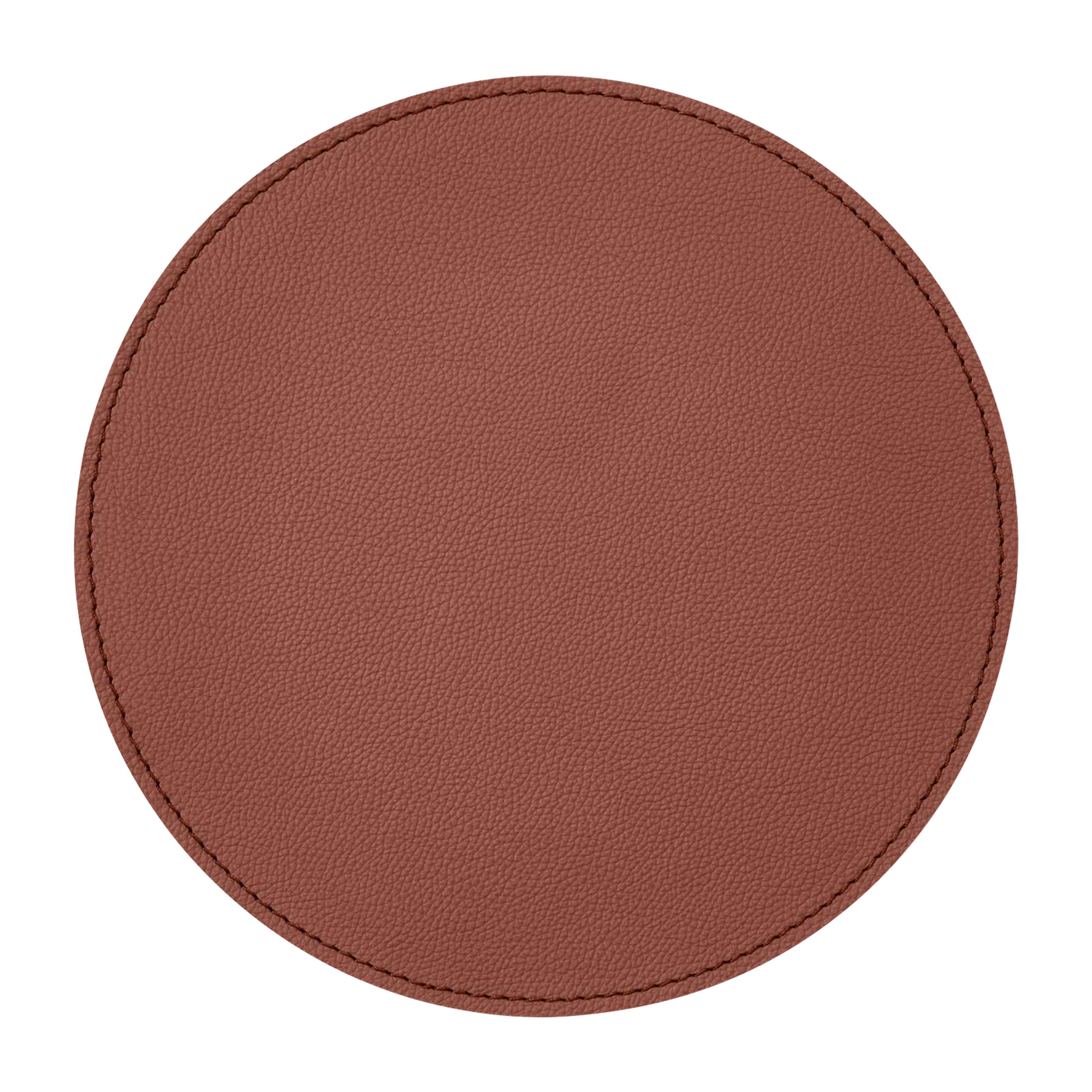 PU Leather Round Coaster 2