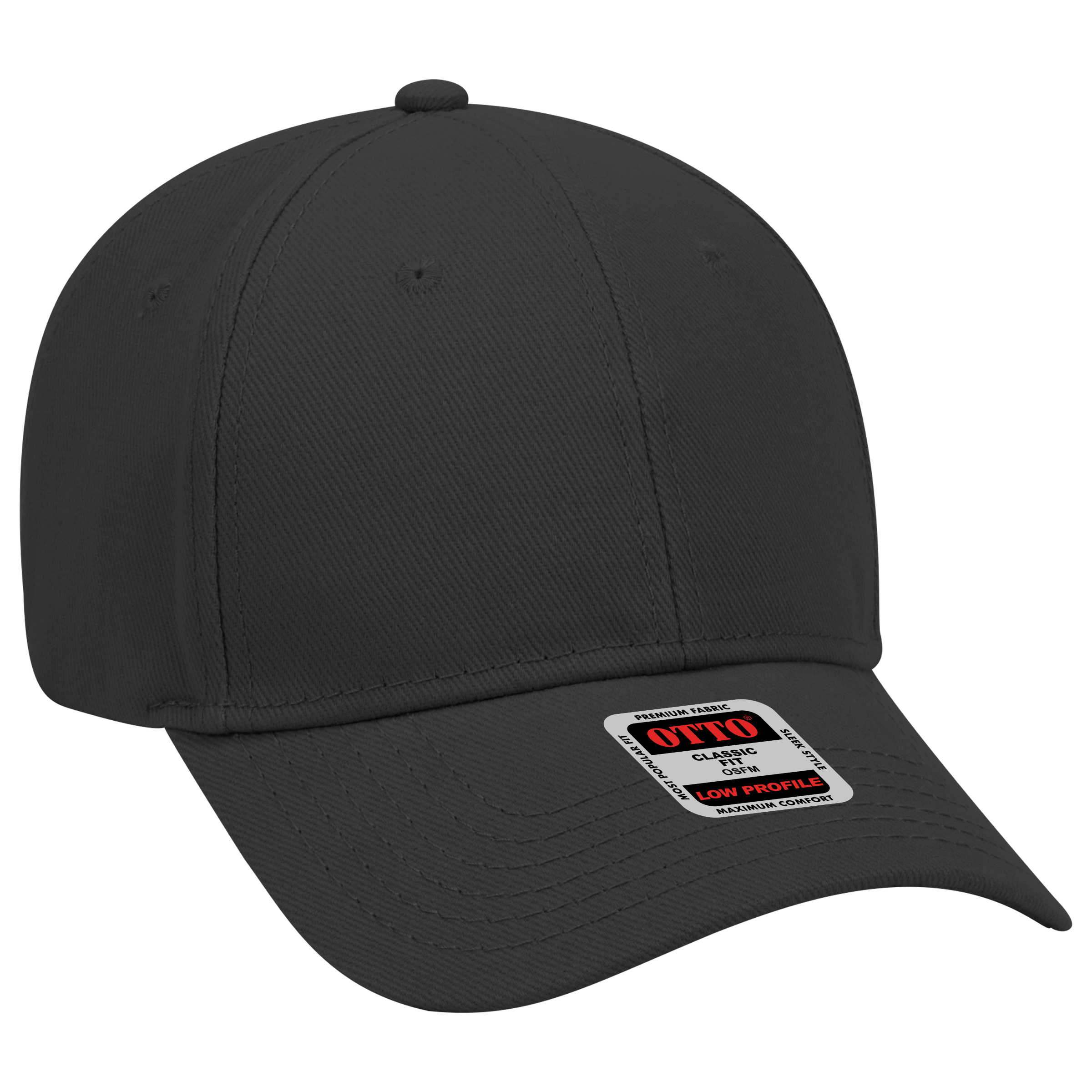 OTTO CAP 6 Panel Low Profile Baseball Cap
