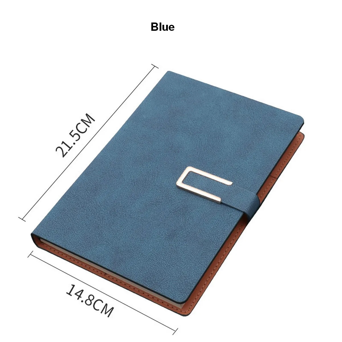 A5 Pu Leather Notebook Student Notebook With Pen Holder 16
