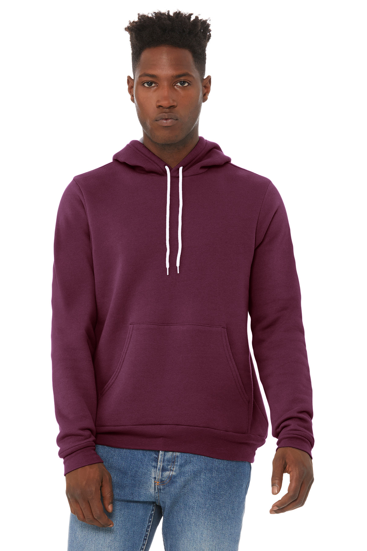 BELLA+CANVAS Unisex Sponge Fleece Pullover Hoodie. BC3719 66