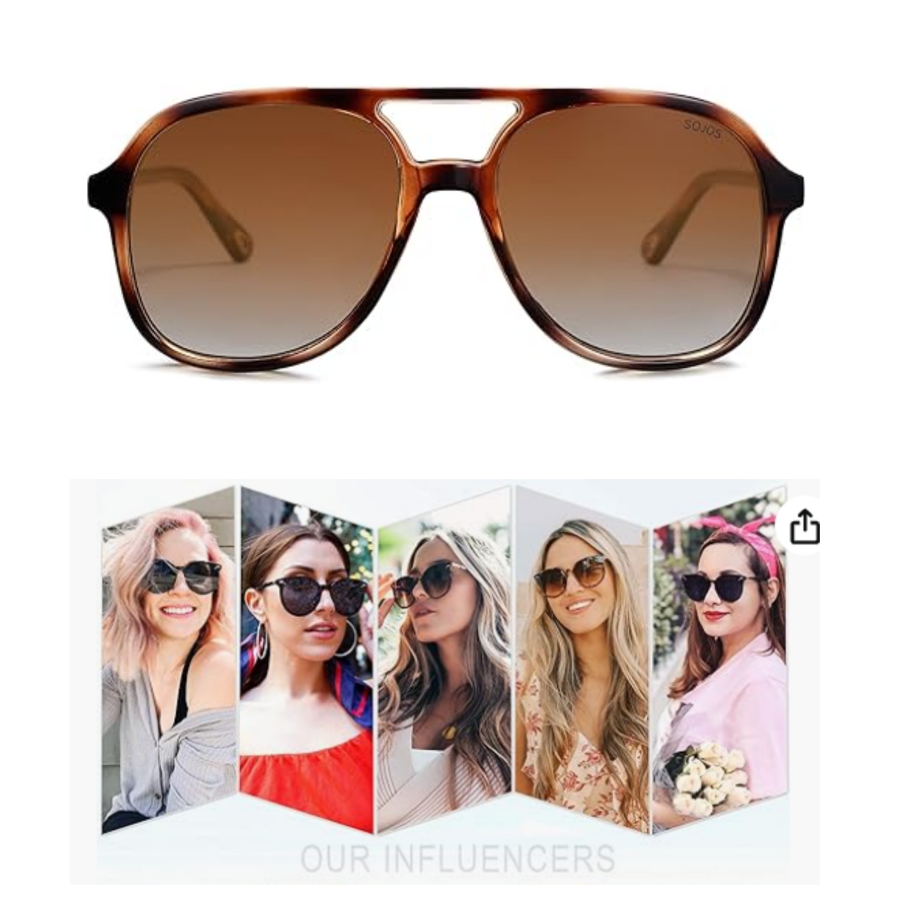 Retro Polarized Aviator Sunglasses 2