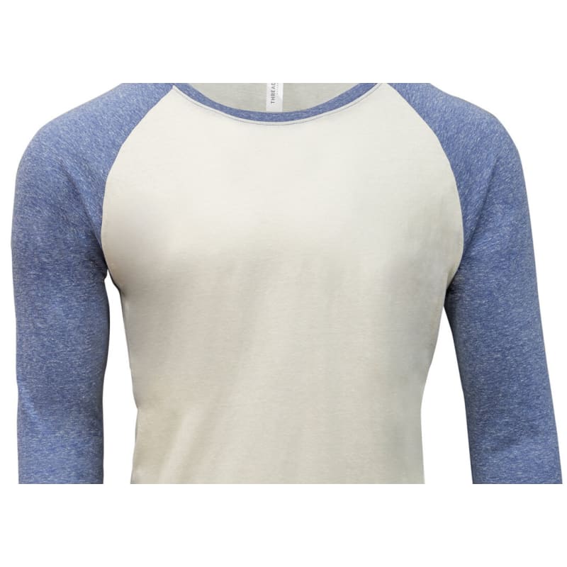 Threadfast Apparel Unisex Triblend 3/4-Sleeve Raglan 23