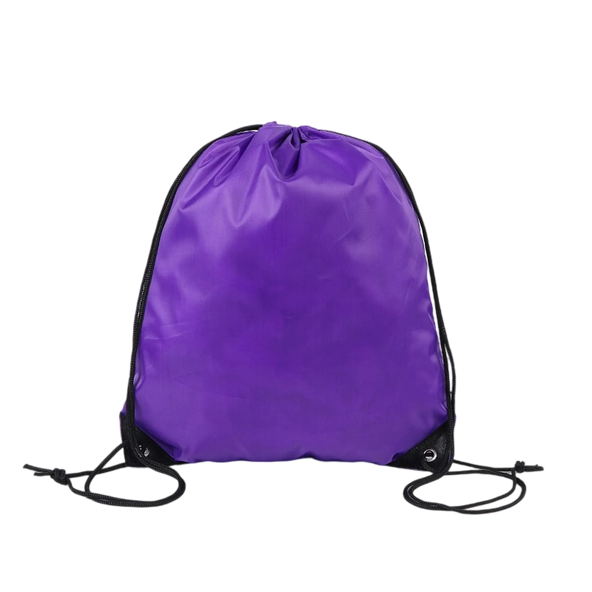 Reinforced Polyester Drawstring Backpack 13x17 10
