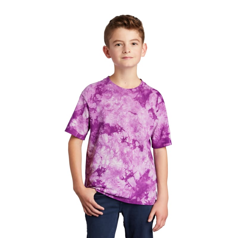 Port & Company Youth Crystal Tie-Dye Tee 29