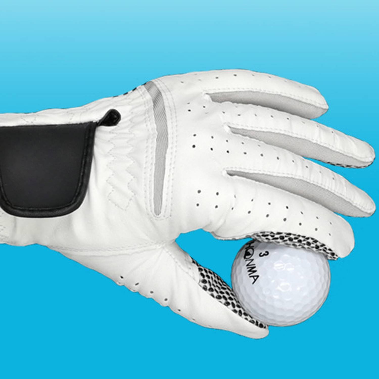 Sheepskin Anti Slip Wear-Resistant Breathable Golf Gloves 2