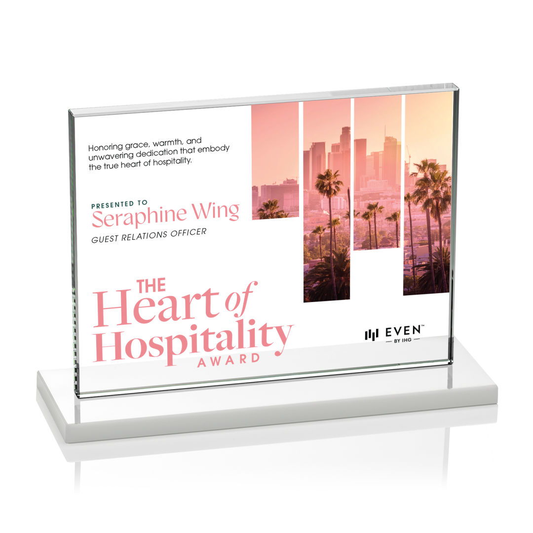 Emperor VividPrint™ Award - White (Horiz)