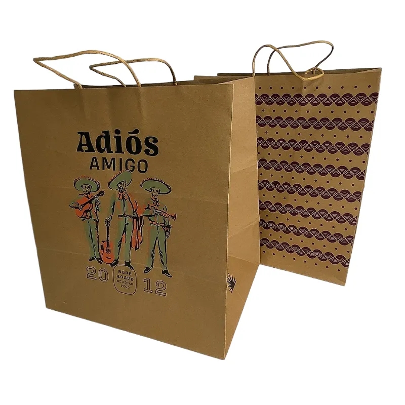 Recycled Kraft Shopping Bag 4