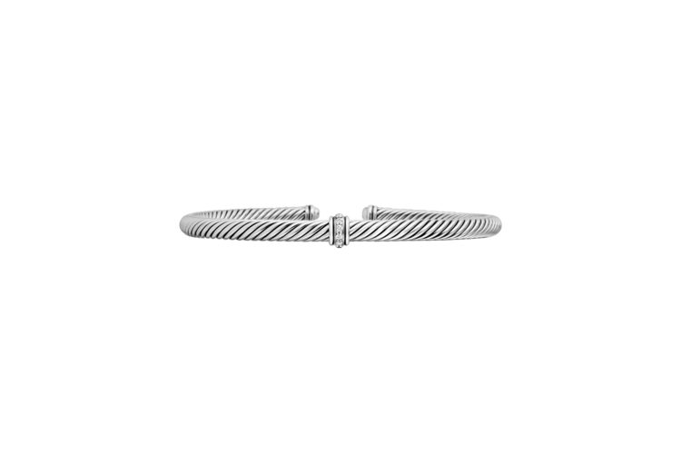 David Yurman Classic Cable Station Bracelet 1