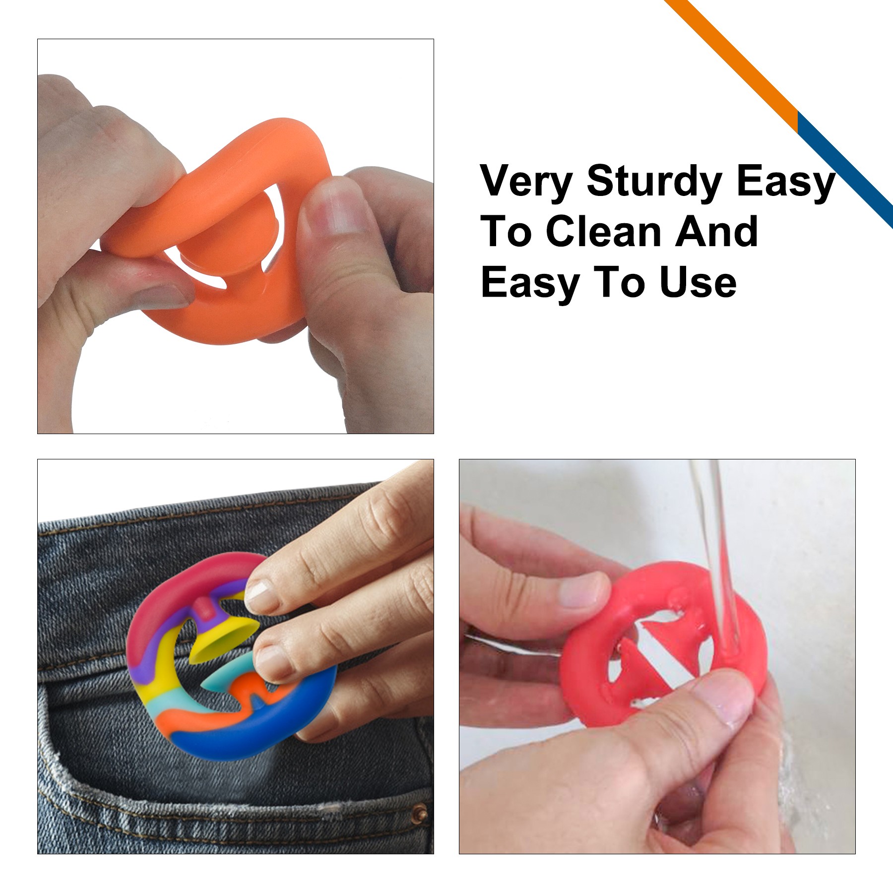 Stress Relief Silicone Hand Grip 8