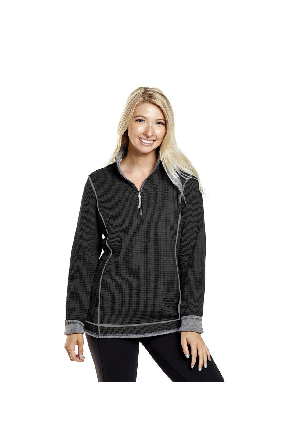 Storm Creek Women's Maverick Waffle Knit Quarter Zip