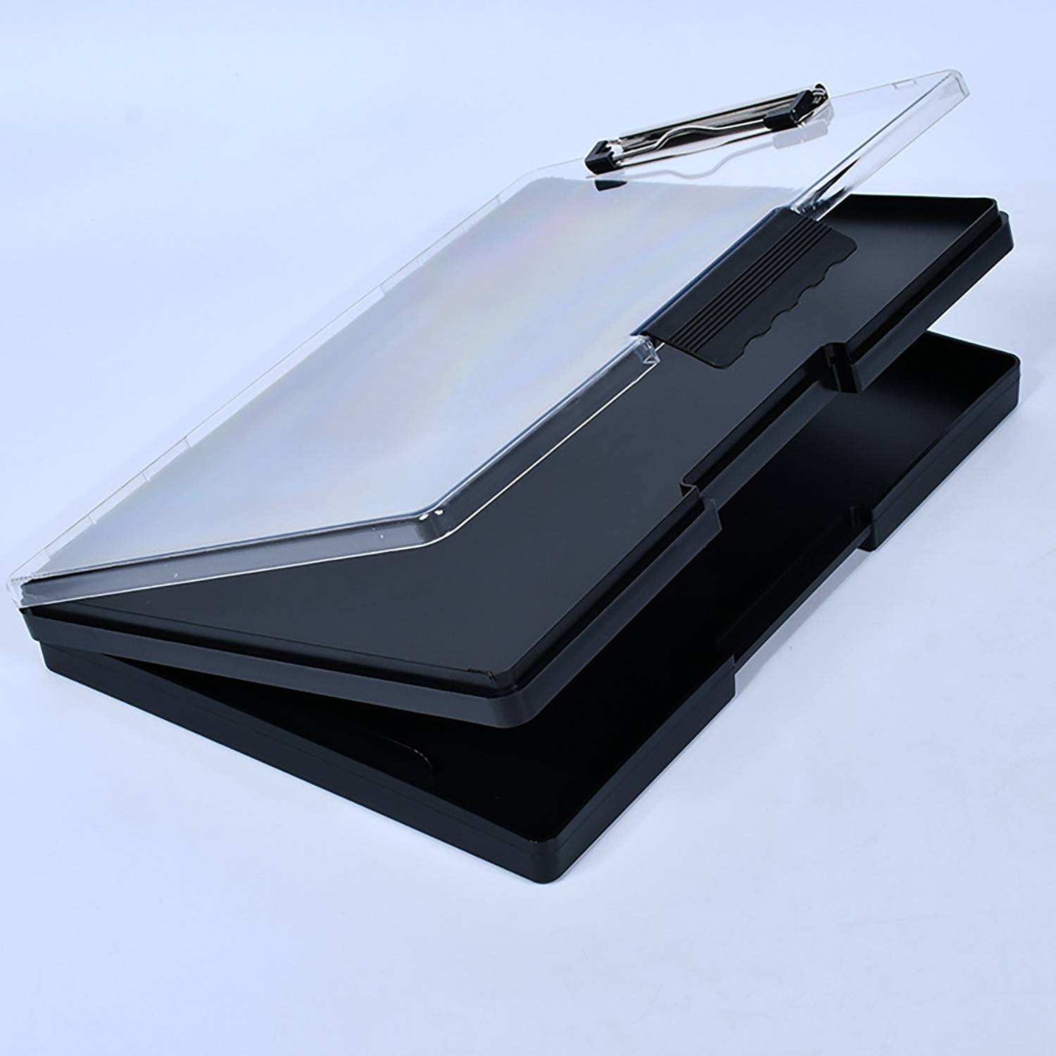 A4 Compartment Storage Plastic Clipboard 10