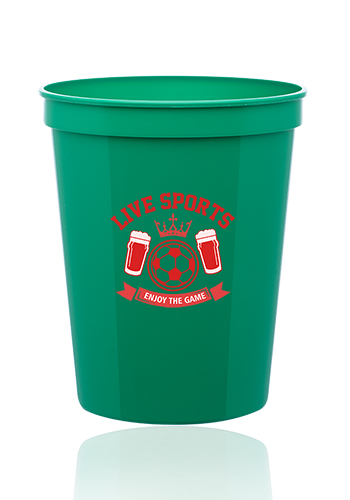 16 oz. Reusable Plastic Stadium Cups 11