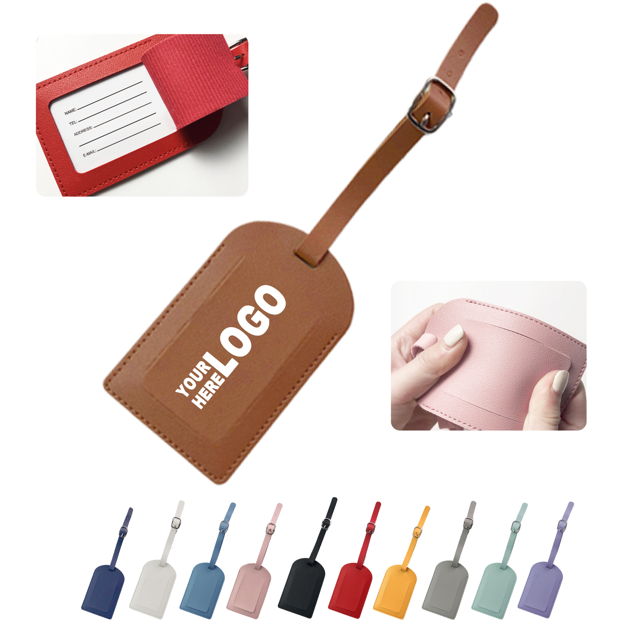Square Luggage Tag 1