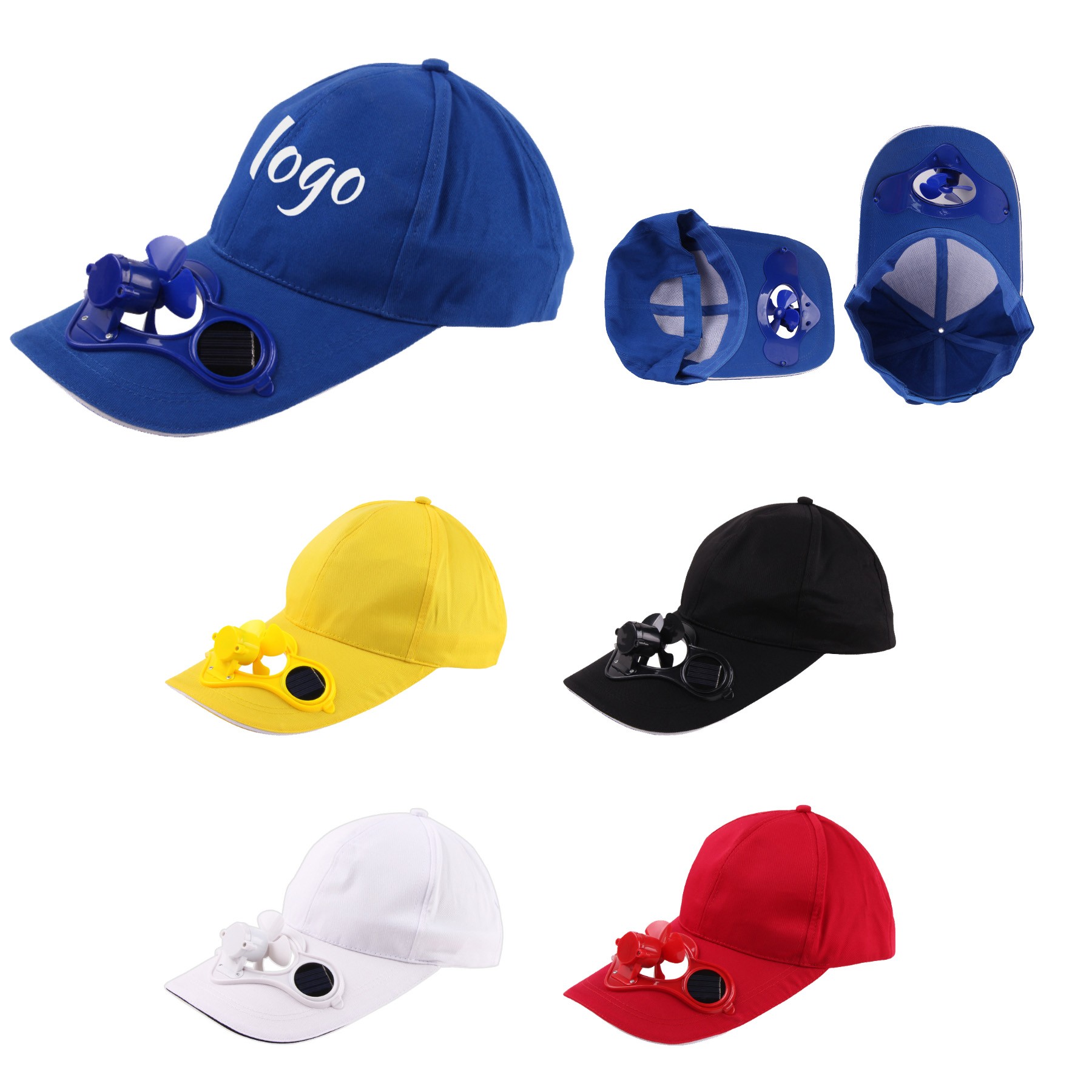 Solar Fan Baseball Hat