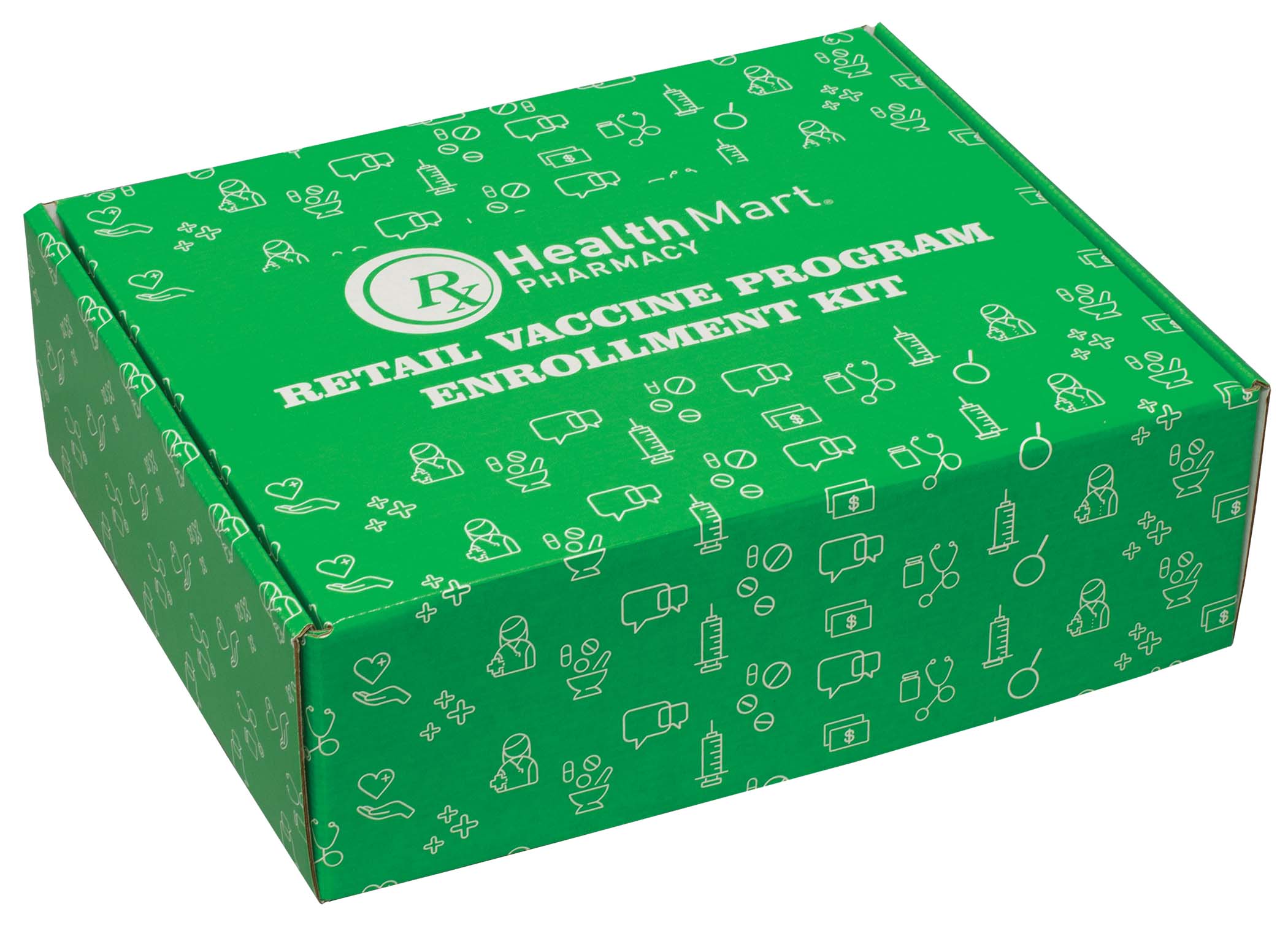 12" x 10" x 4" - E-Flute Outside Tuck Box 1