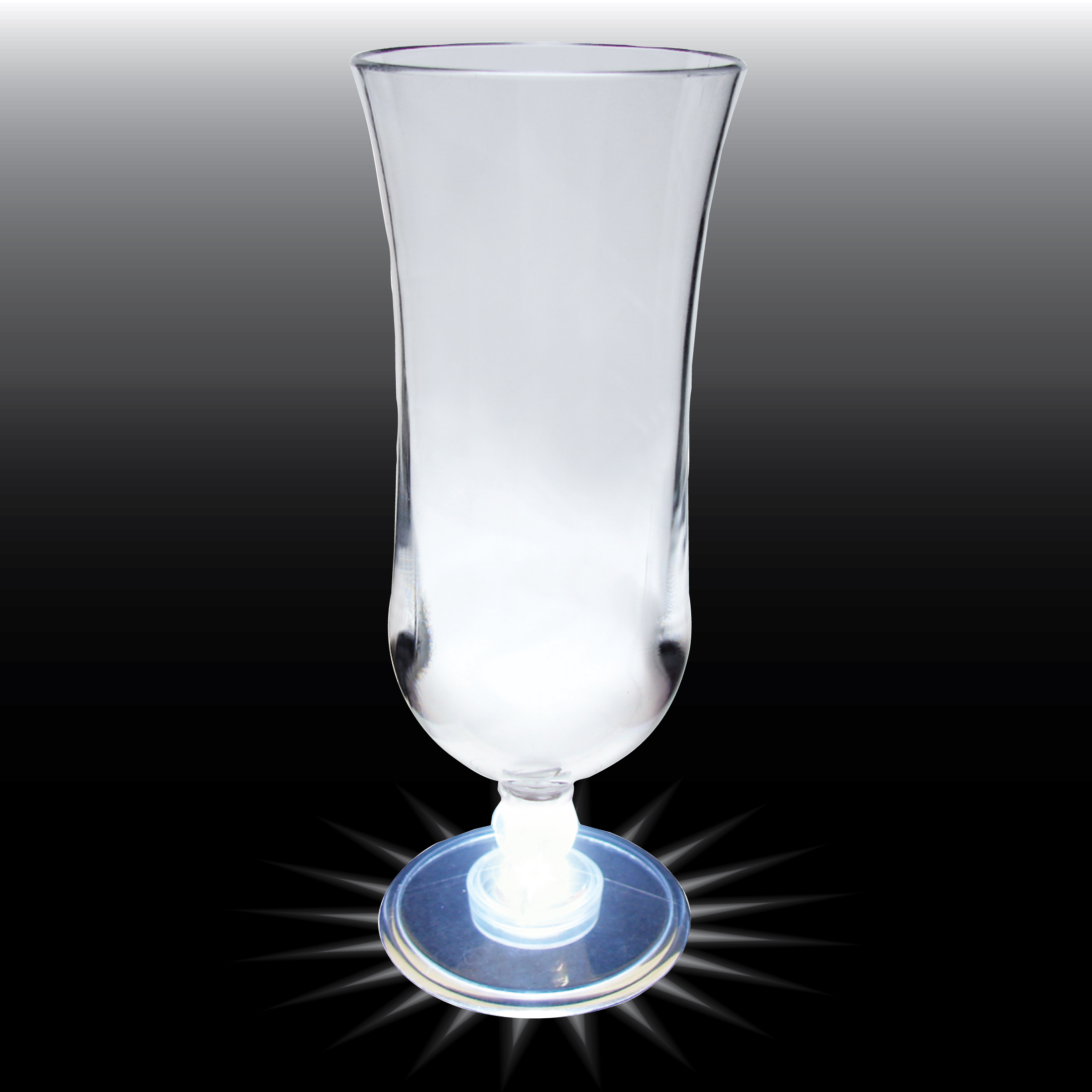 15oz Light Up Plastic Hurricane Glass 4