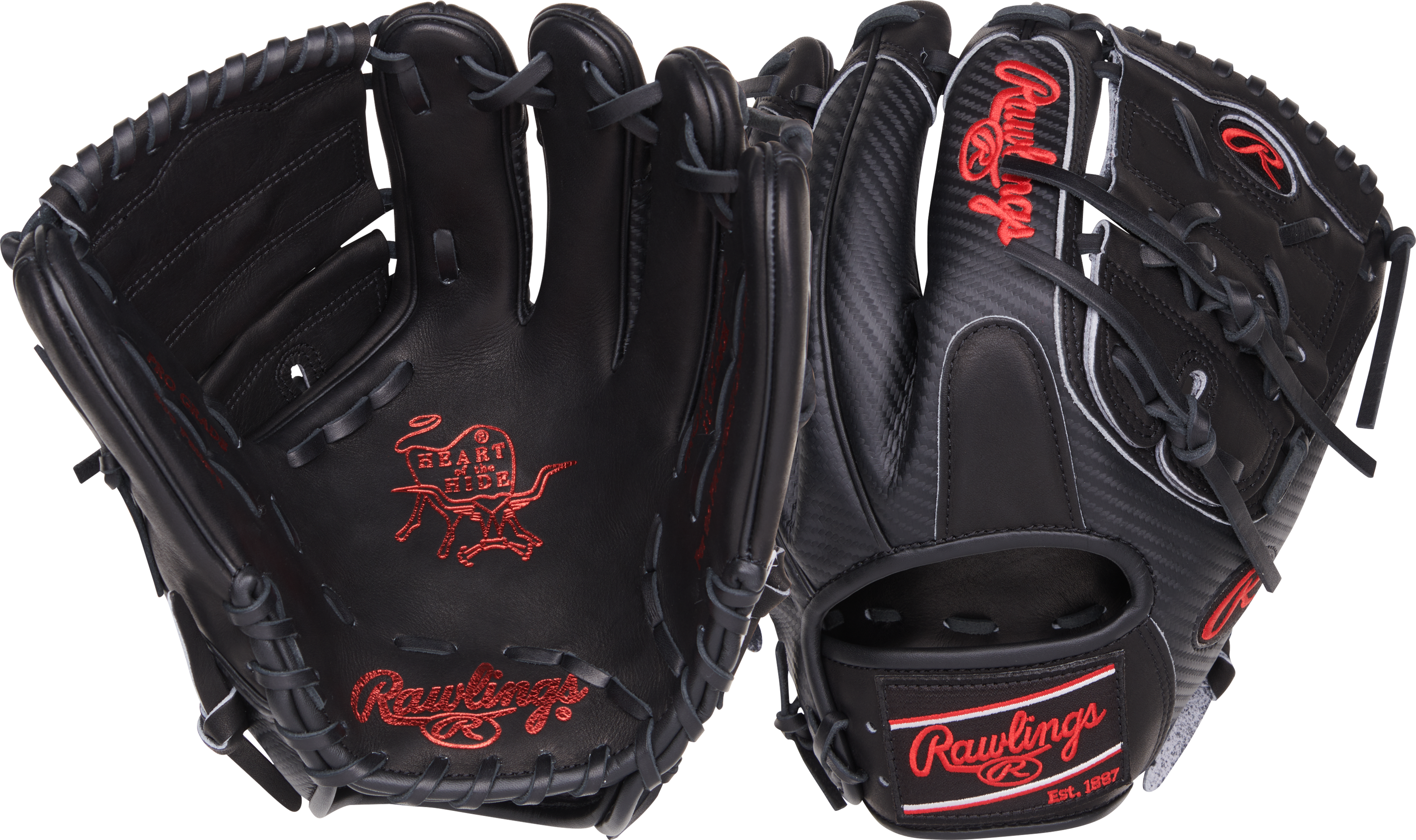 Rawlings Heart of the Hide 11.75 in Baseball Glove, Infield 1