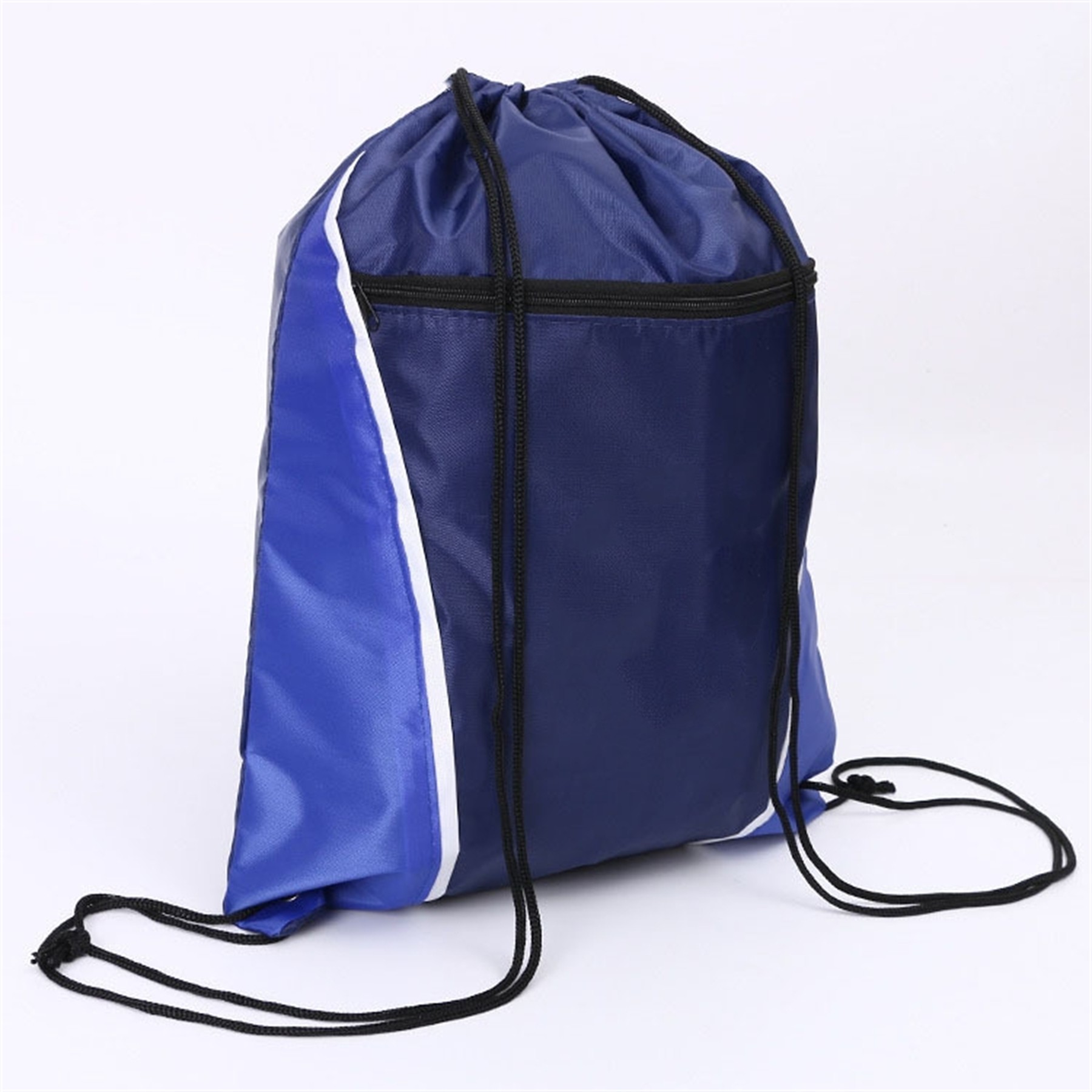Drawstring Bag With Zipper 1