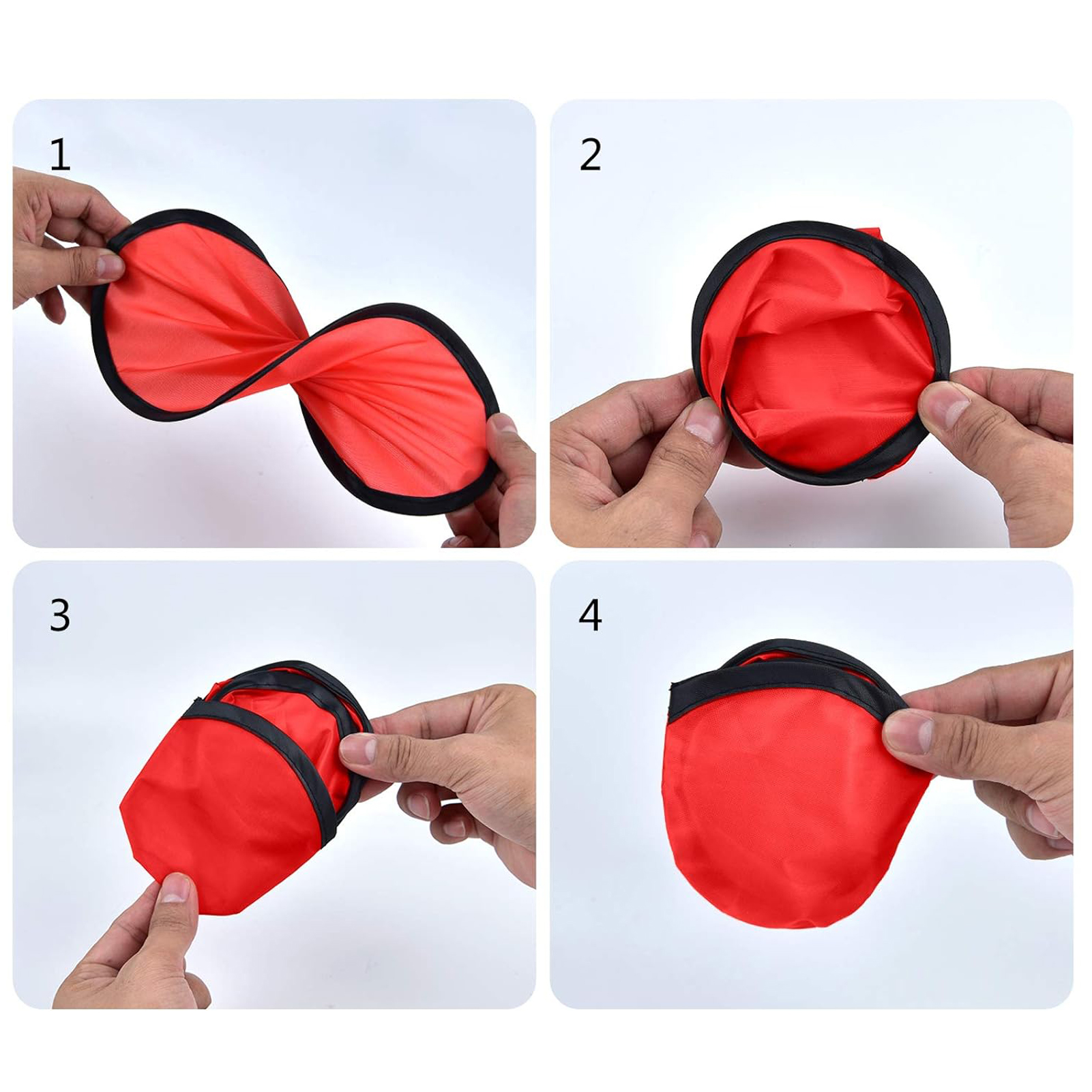 Custom Foldable Flying Disc Fans 2