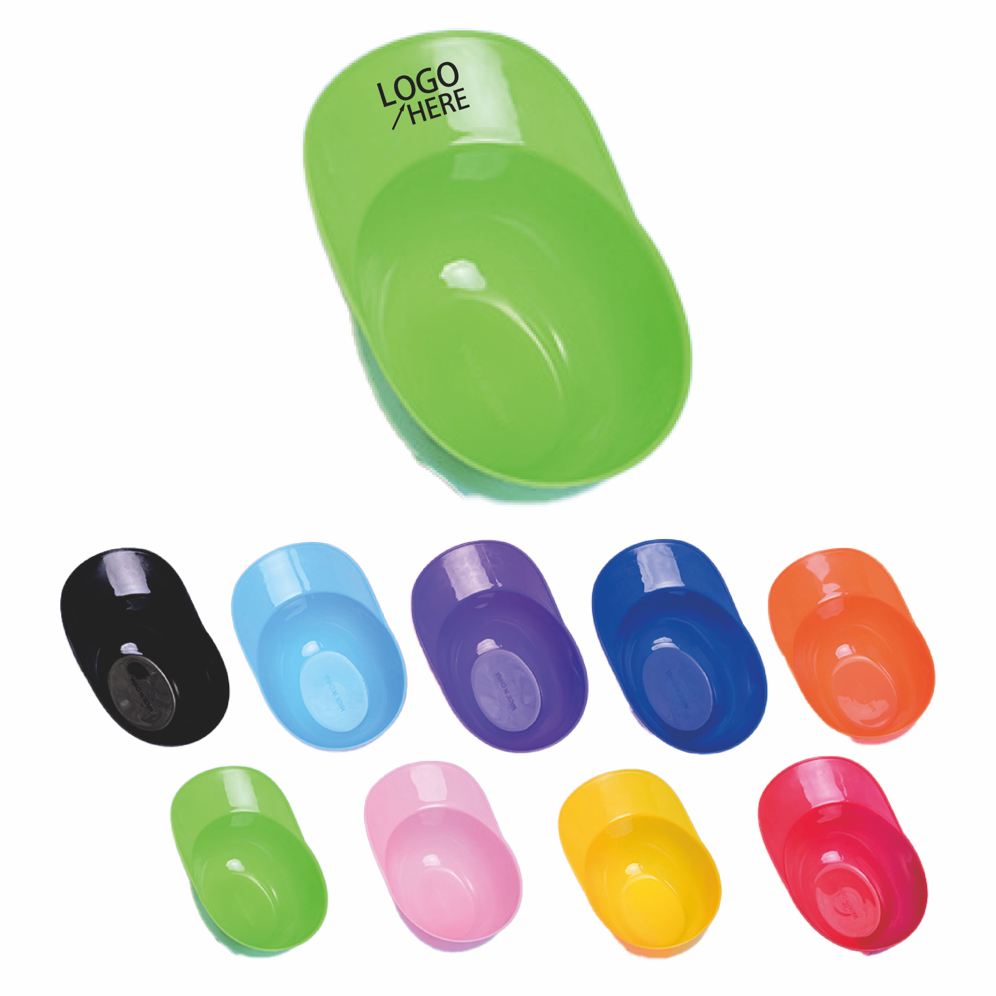 Plastic Baseball Cap Shaped Ice Cream Bowl 1