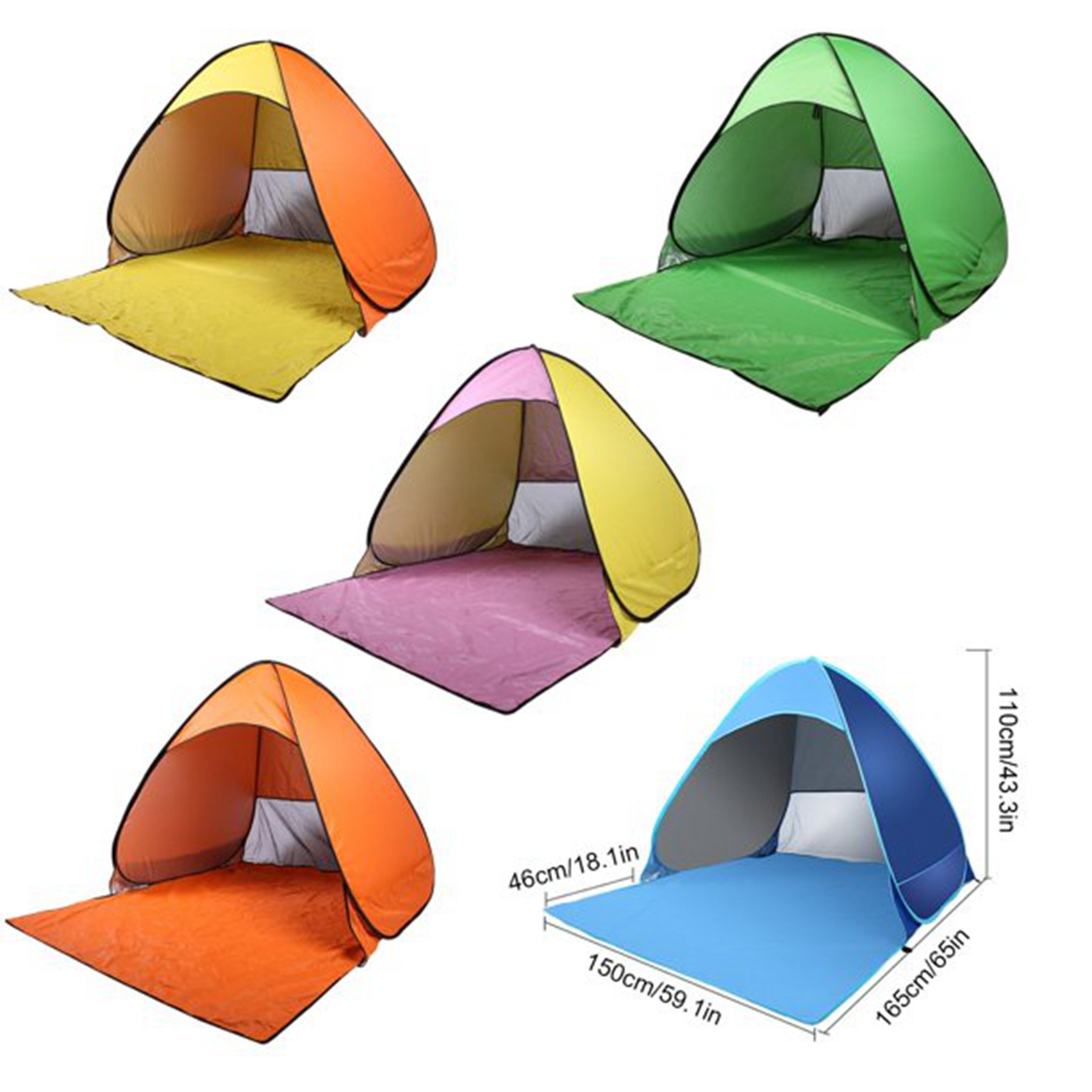Portable Beach Camping Tent 3