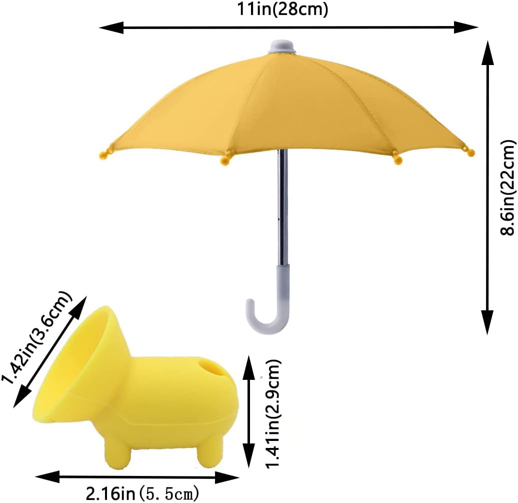 Phone Umbrella with Suction Cup Stand 1