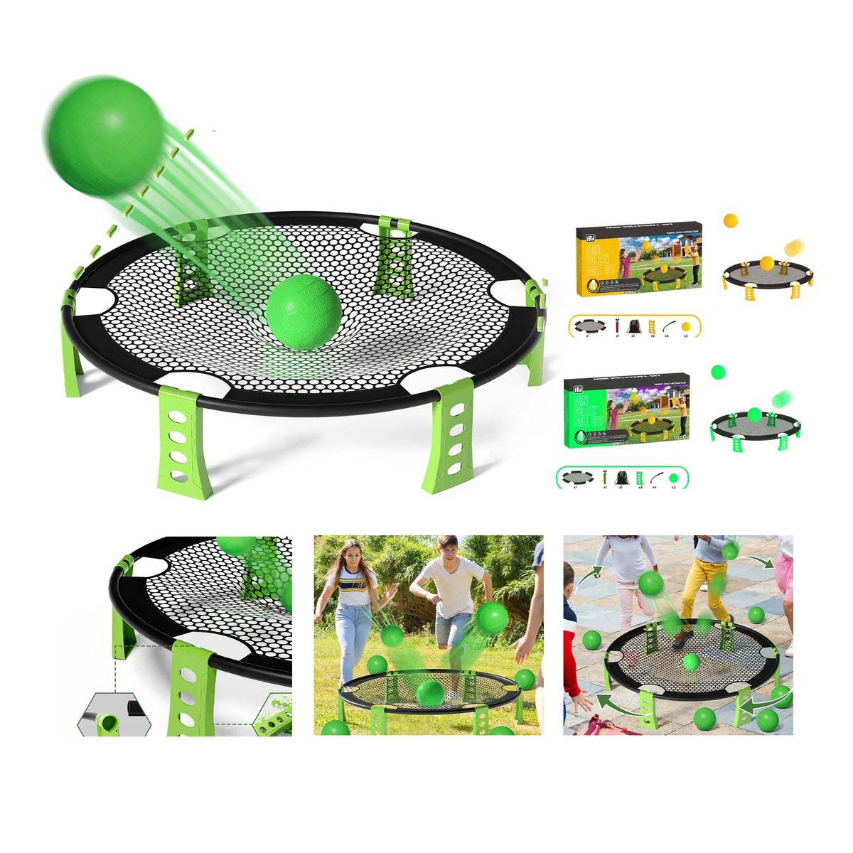 Toss and Catch Net Game Outdoor Family Fun 3