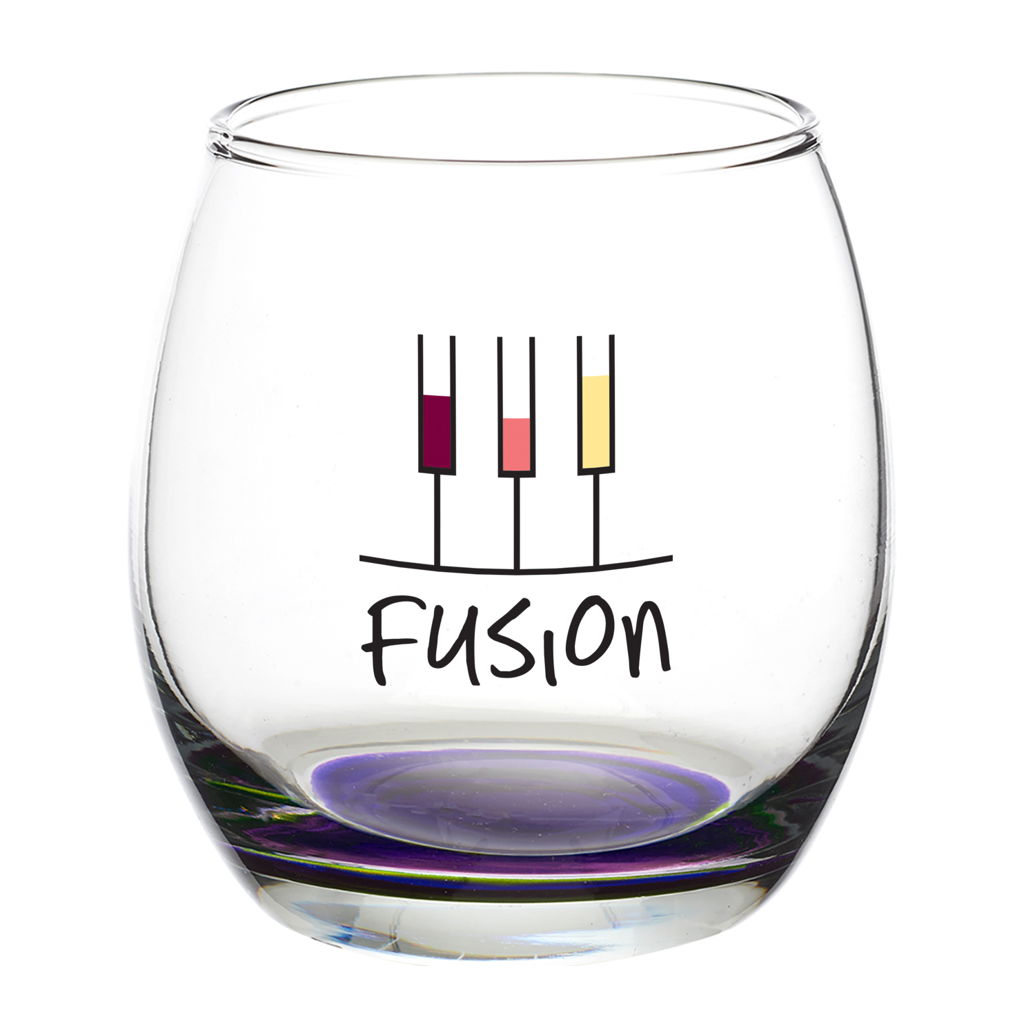 11.5 oz. Mikonos Stemless Wine Glasses 16
