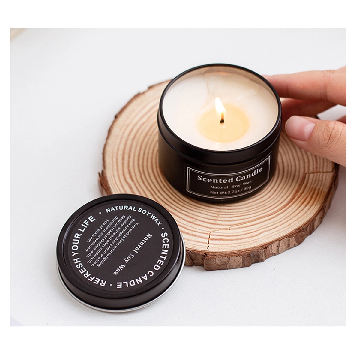 Iron Canned Aromatherapy Candle 2