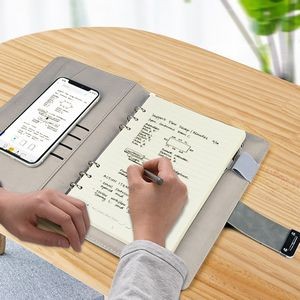 Wireless Charging Password Lock Notebook 3