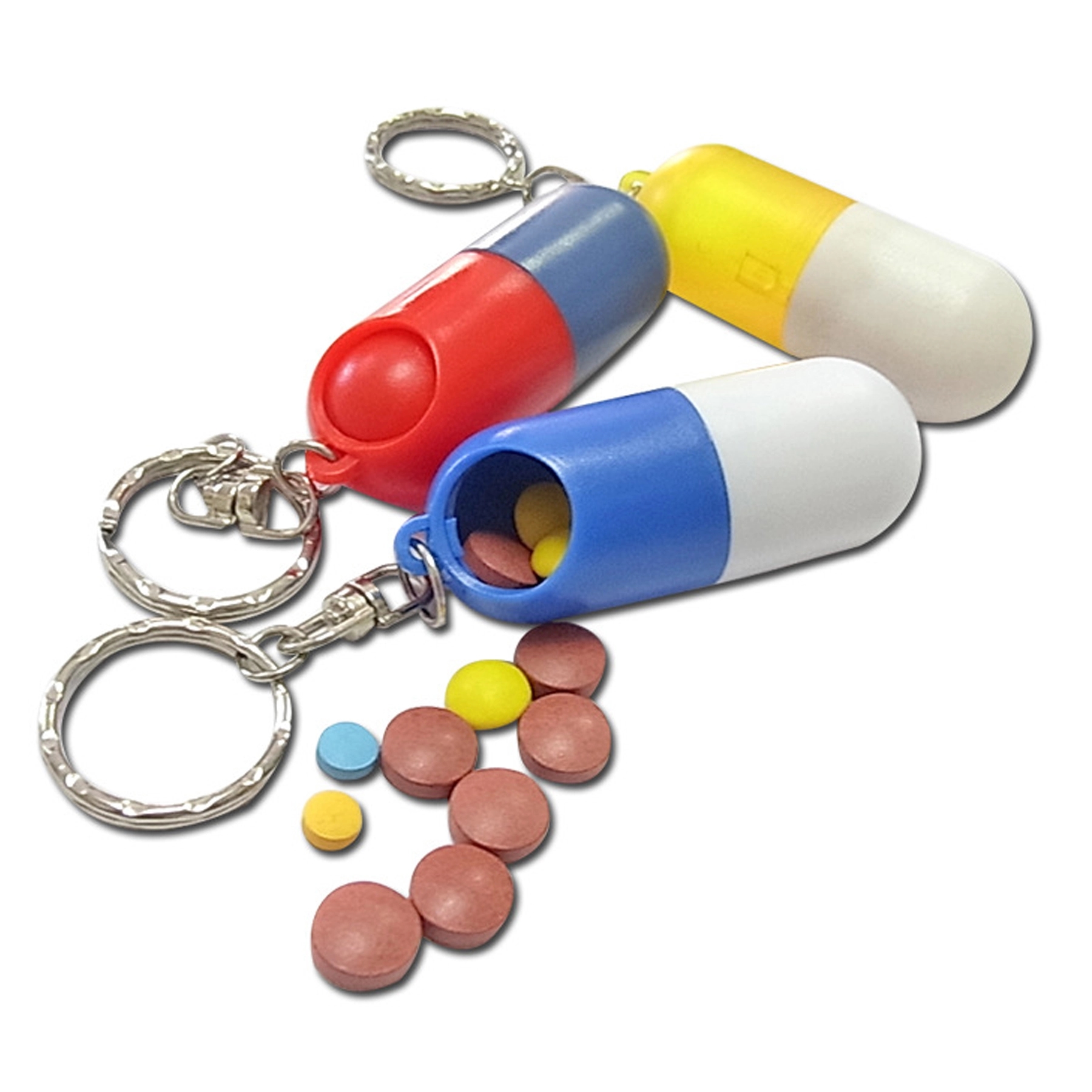 Travel Pill keychain 3