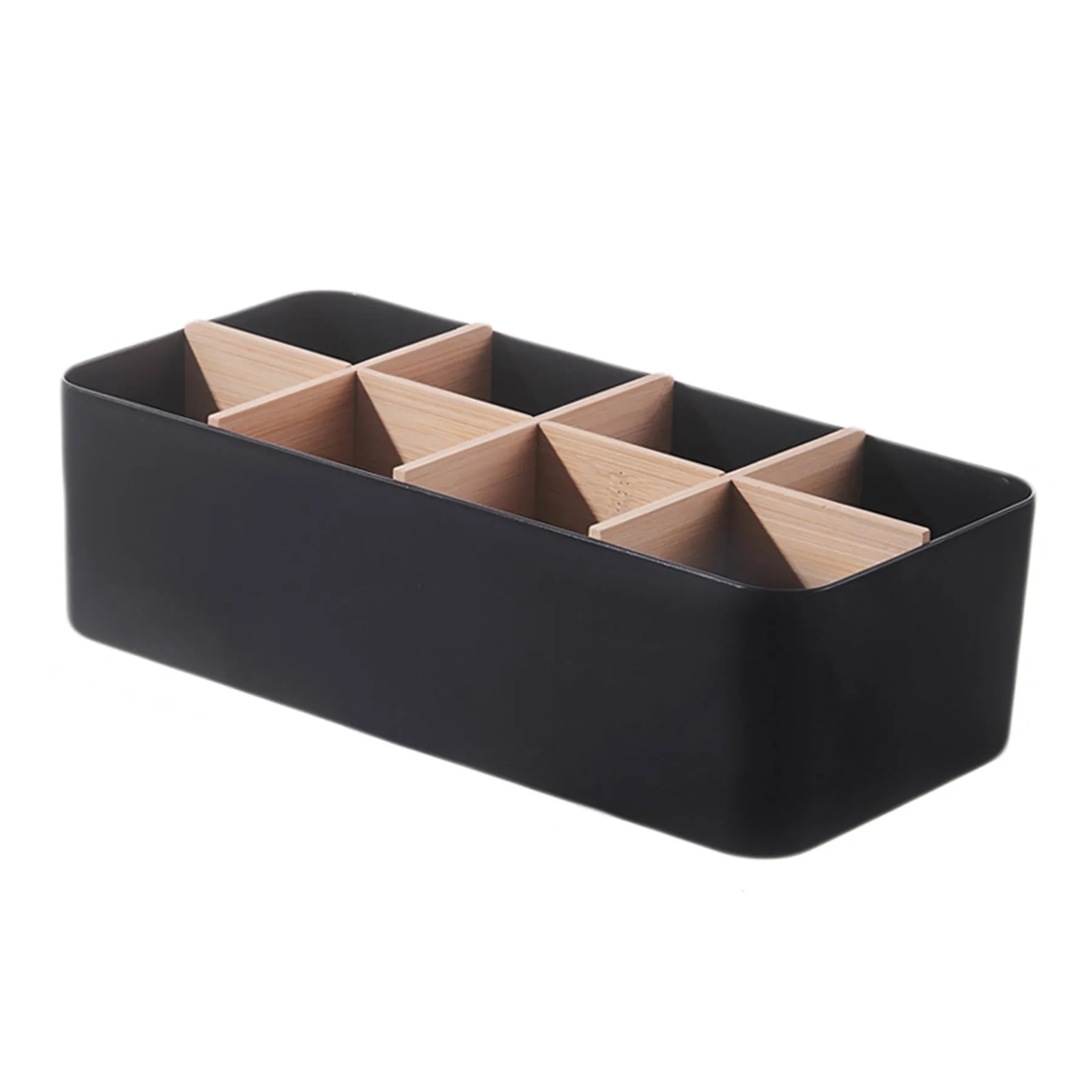 Plastic Rectangular 8-Compartment Tabletop Storage Box 4