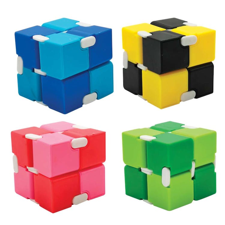 Infinity Cube Fidget Toys - 4 Color Combinations 1