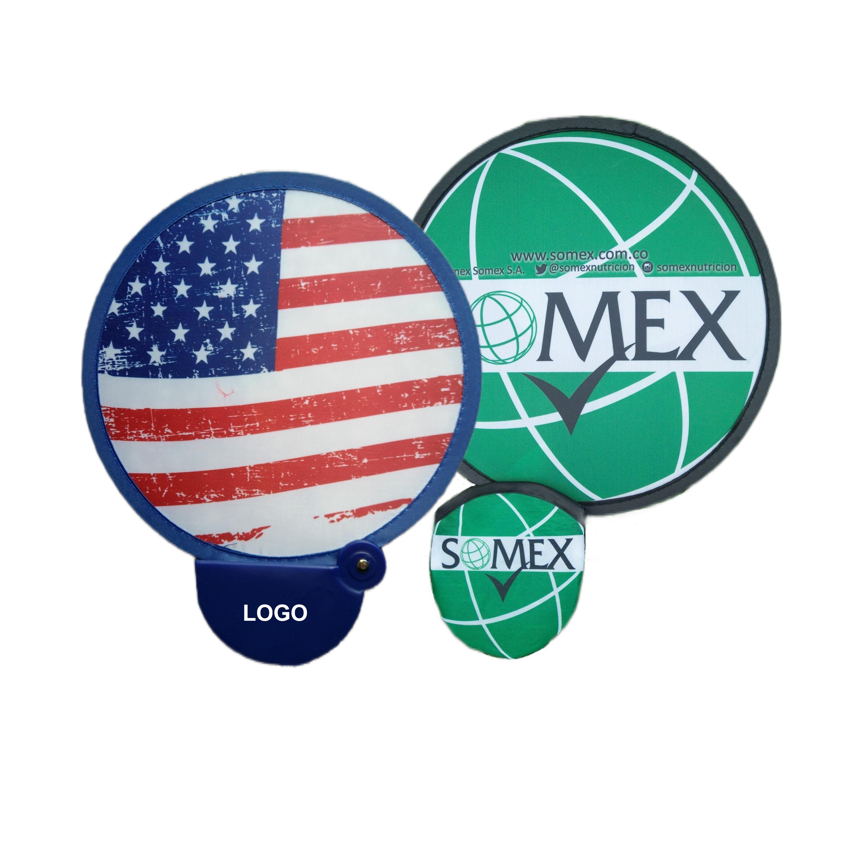 Foldable Flying Disc Fan (direct import) 3