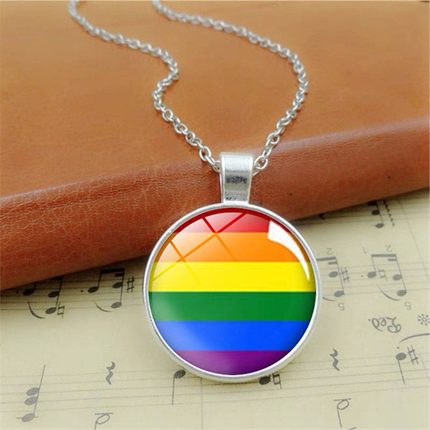 Rainbow Plastic Medallions 7