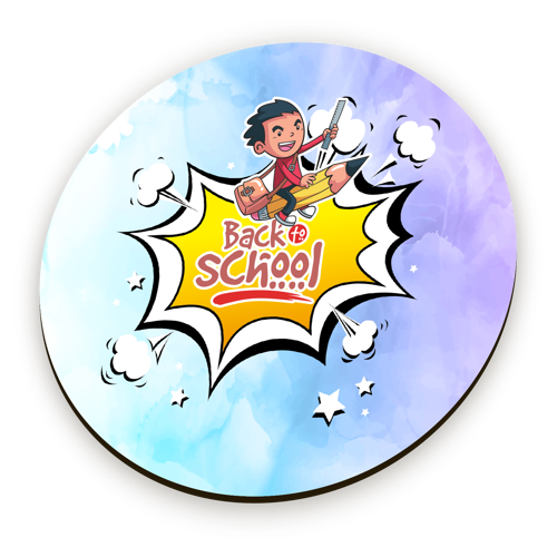 Single Color Screen Print Neoprene Rectangle Mouse Pad