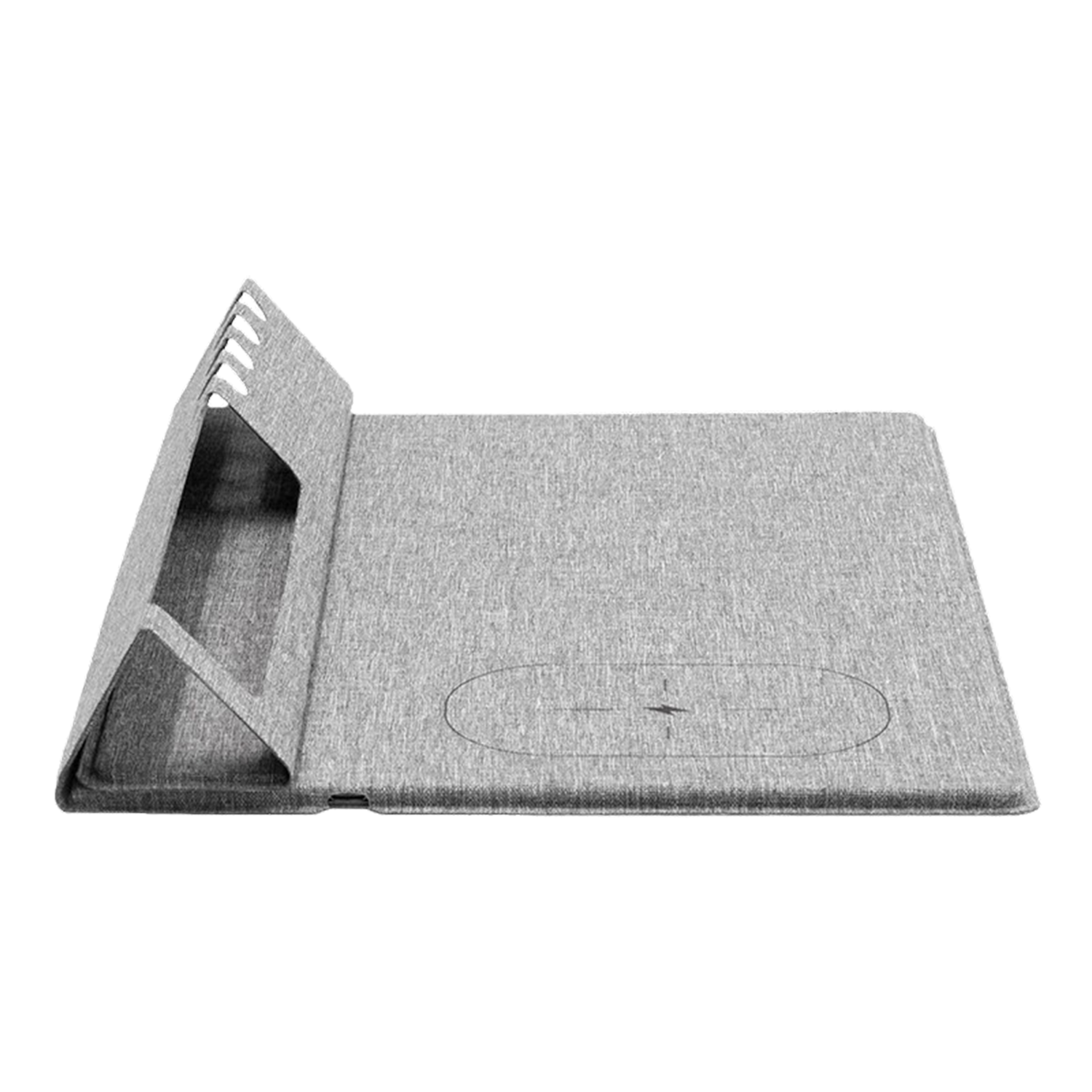 Wireless Charging PU Leather Pen Holder Mouse Pad 2