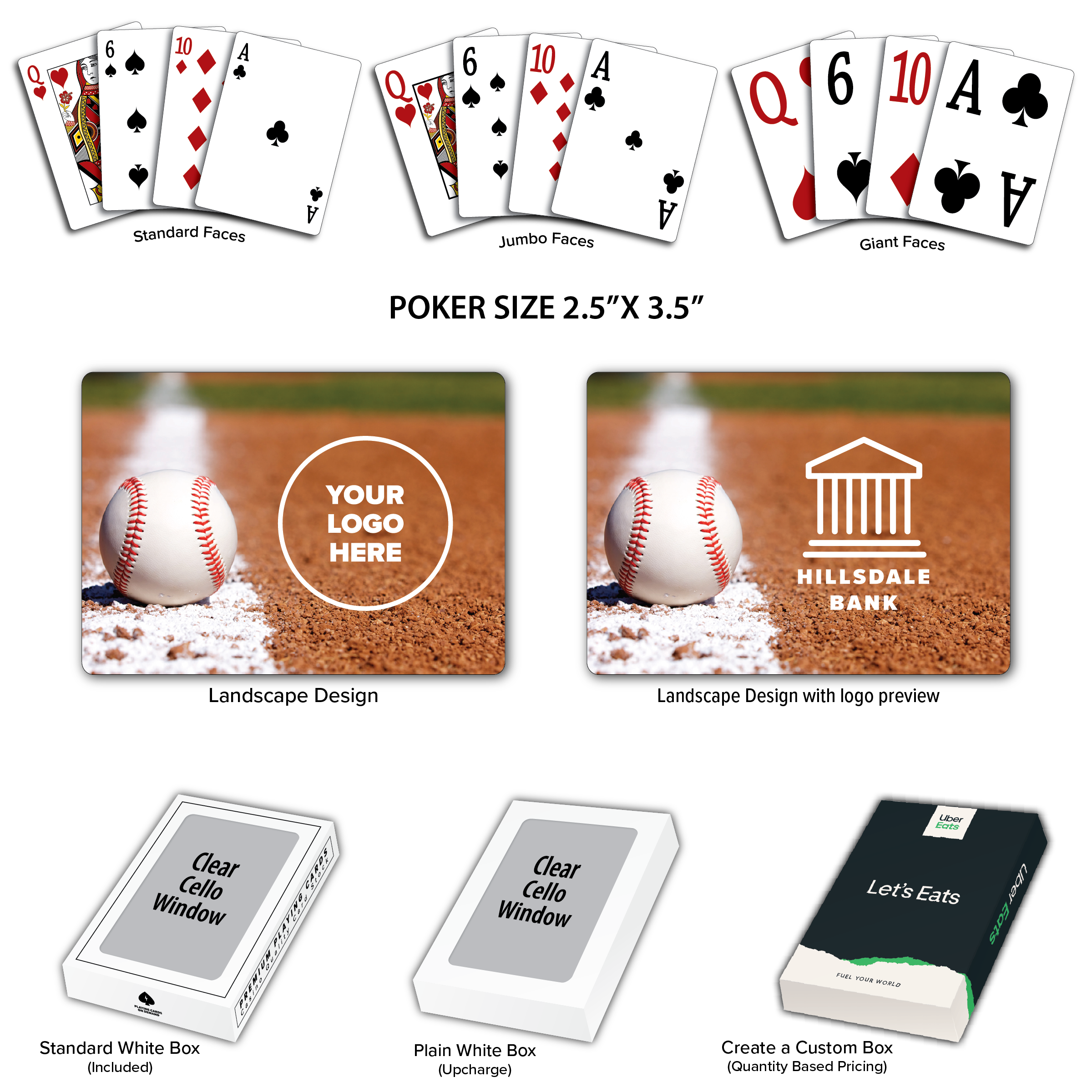 Baseball Theme Poker Size Playing Cards 2